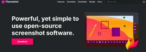 Flameshot snimak zaslona